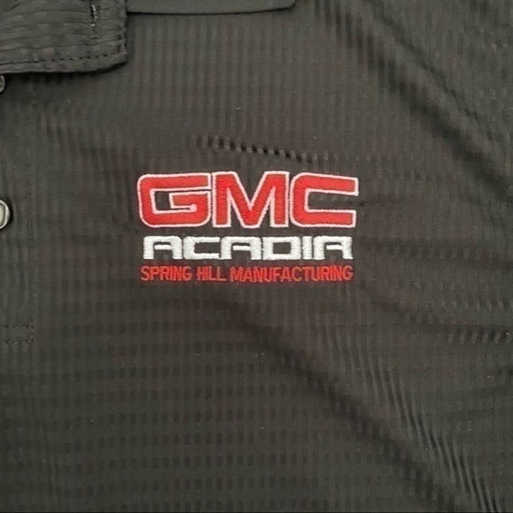 GMC Mens medium black polo - Picture 2 of 5
